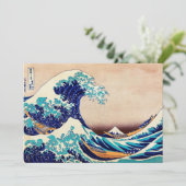 Great Wave Off Kanagawa Japanese Vintage Fine Art (Standing Front)