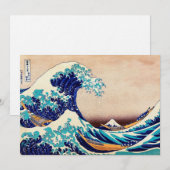 Great Wave Off Kanagawa Japanese Vintage Fine Art (Front/Back)