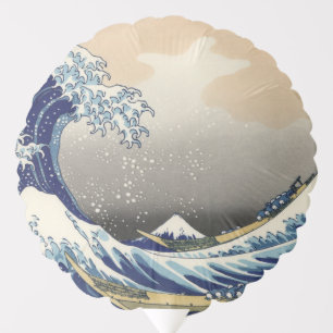 Great Wave off Kanagawa & Mount Fuji Japan Sea Balloon