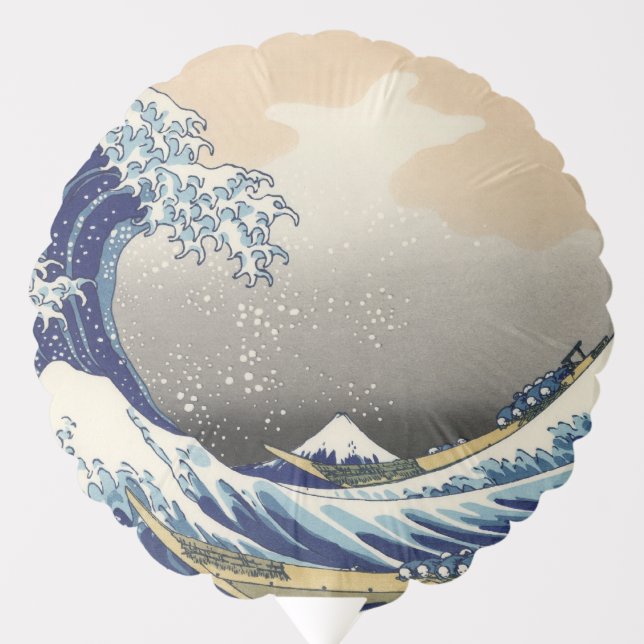 Great Wave off Kanagawa & Mount Fuji Japan Sea Balloon (Front)