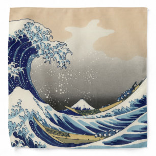 Great Wave off Kanagawa & Mount Fuji Japan Sea Bandana