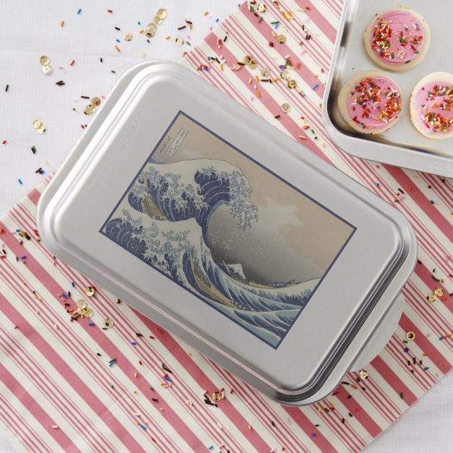 Great Wave off Kanagawa & Mount Fuji Japan Sea Cake Pan (In Situ)