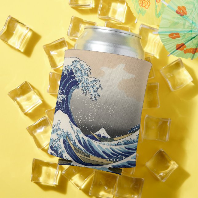 Great Wave off Kanagawa & Mount Fuji Japan Sea Can Cooler (In Situ Summer)