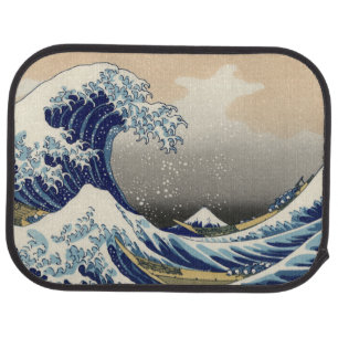 Great Wave off Kanagawa & Mount Fuji Japan Sea Car Floor Mat