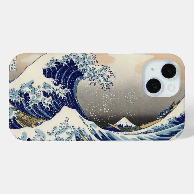 Great Wave off Kanagawa & Mount Fuji Japan Sea Case-Mate iPhone Case (Back (Horizontal))