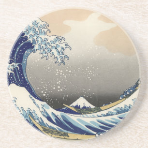 Great Wave off Kanagawa & Mount Fuji Japan Sea Coaster