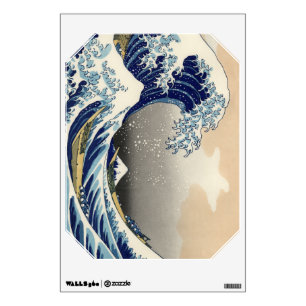 Great Wave off Kanagawa & Mount Fuji Japan Sea Wall Decal