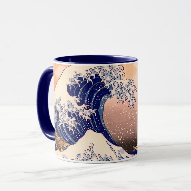 GREAT WAVE OFF KANAGAWA MUG (Front Left)