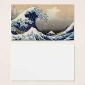 Great Wave off Kanagawa Oriental Fine Art (Front & Back)