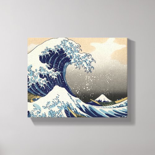 Great Wave off Kanagawa Oriental Fine Art Canvas Print