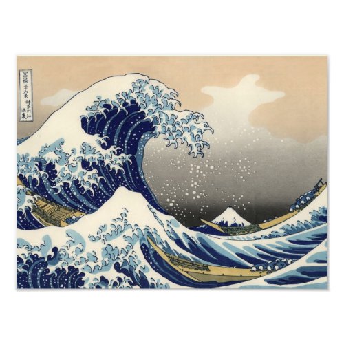 Great Wave off Kanagawa Oriental Fine Art Photo Print