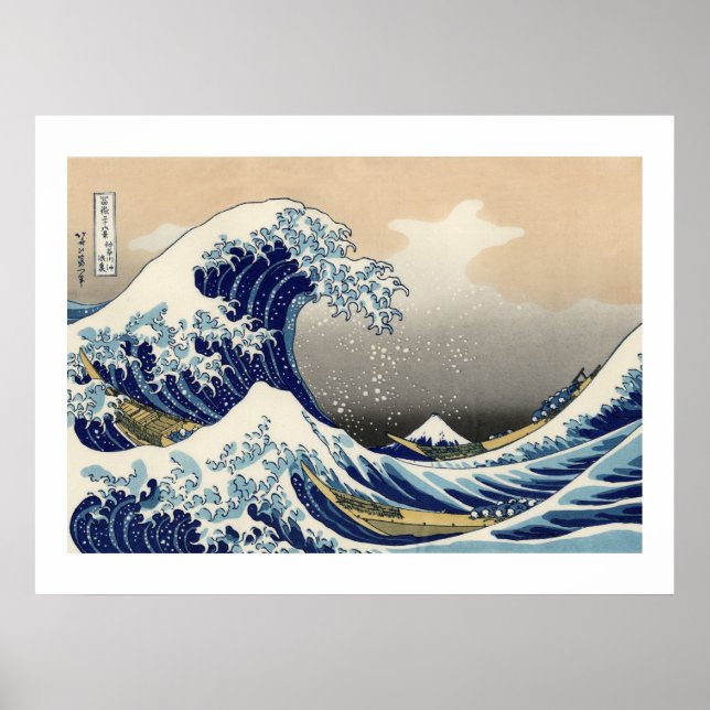 GREAT WAVE OFF KANAGAWA POSTER (Front)