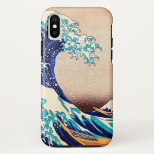 Great Wave Off Kanagawa Vintage Japanese Art iPhone XS Case