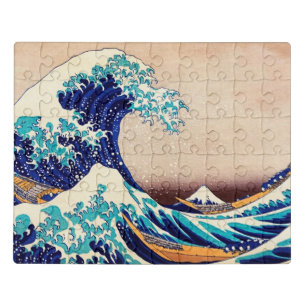 Great Wave Off Kanagawa Vintage Japanese Art Jigsaw Puzzle