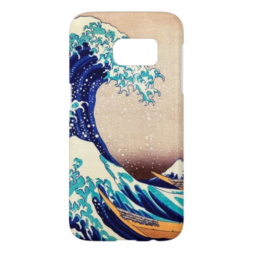 Great Wave Off Kanagawa Vintage Japanese Print Art Samsung Galaxy S7 Case