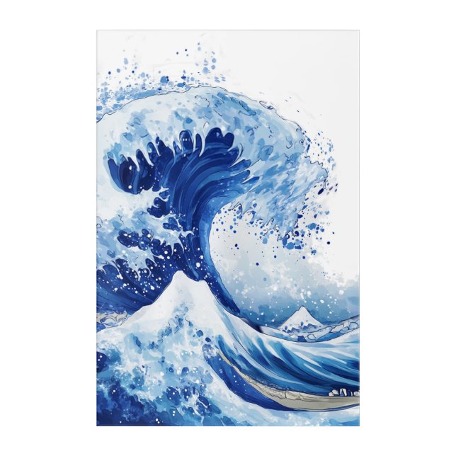 Great Wave Off Kanagawa Wall Art (Front)