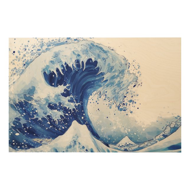 Great Wave Off Kanagawa Wall Art (Front)