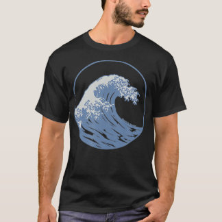 Great wave off Kanazawa Vintage surf Hawaii beach T-Shirt