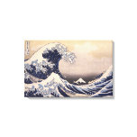 Great Wave Off the Coast of Kanagawa by Hokusai Canvas Print