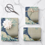 Great Wave Off the Coast of Kanagawa by Hokusai Wrapping Paper Sheets