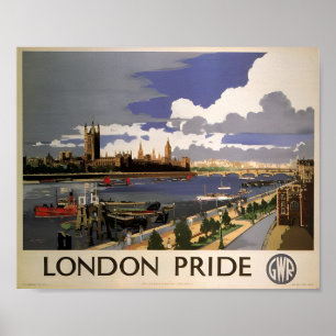 Great Western Railway - London Pride Poster