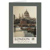 Great Western Railway St. Paul's Travel Poster (Front)