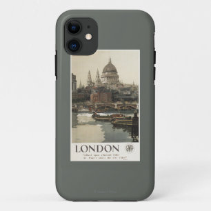 Great Western Railway St. Paul's Travel Poster iPhone 11 Case