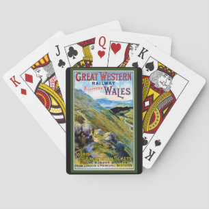 Great Western Railway Wales Poker Cards
