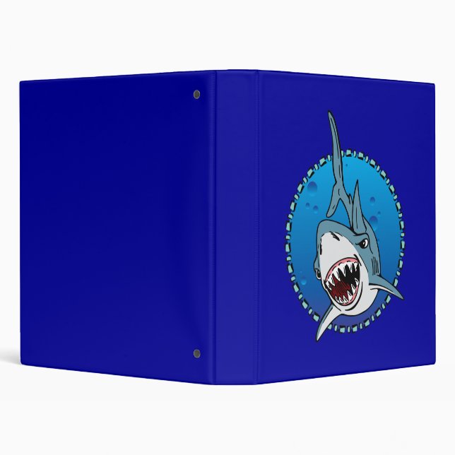 GREAT WHITE ATTACK 3 RING BINDER (Background)