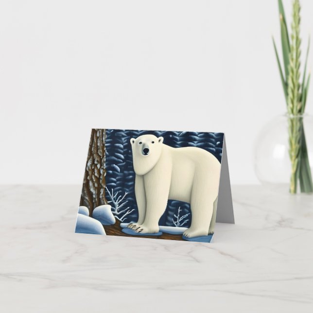 Great White Bear Of The North Card (Front)