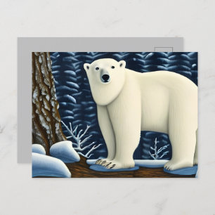 Great White Bear Of The North Postcard