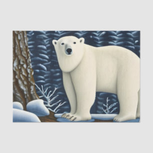 Great White Bear Of The North Tissue Paper