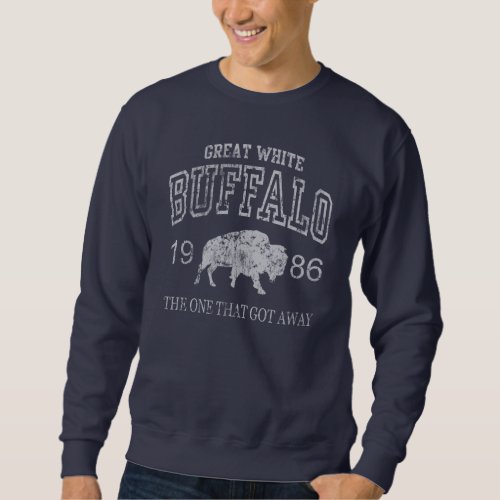 Great White Buffalo Sweatshirt