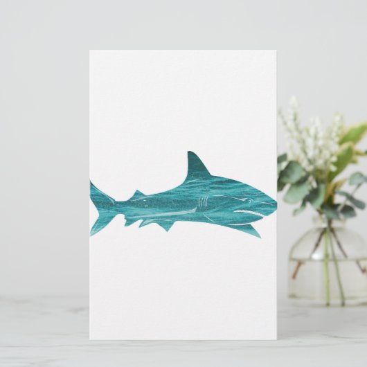 Great White Ocean Design (Standing Front)