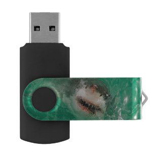 Great White Shark1 Flash Drive