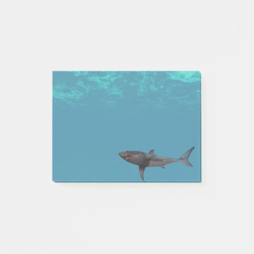 Great White Shark Attack Ocean Post_it Notes