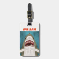 Great White Shark Attack Personalized Ocean Funny