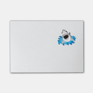 Great White Shark Attack Post-it Notes