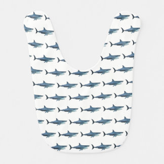 Great White Shark  Baby Bib