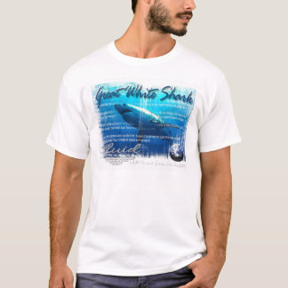Great White Shark by Arteology T-Shirt