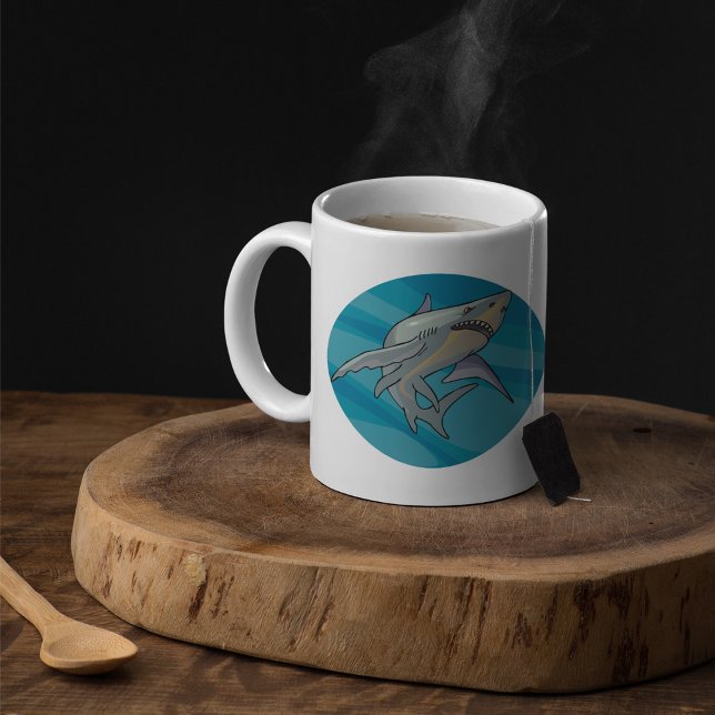 Great White Shark Coffee Mug (Creator Uploaded)