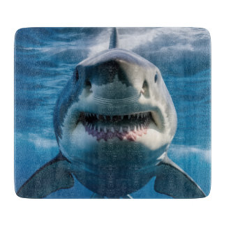 Great White Shark Cutting Board