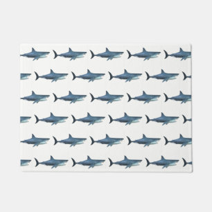 Great White Shark  Doormat