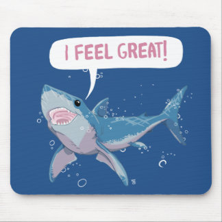 Great White Shark feels Great Mouse Pad
