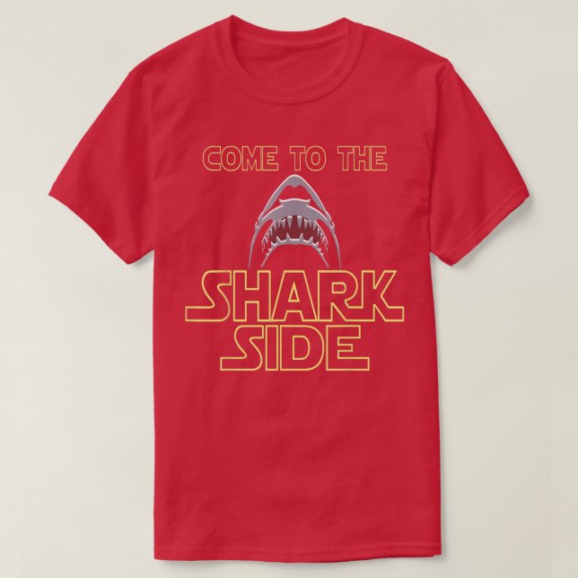 Great White Shark  For Shark Lovers  T-Shirt (Design Front)