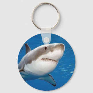 Great White Shark Keychain
