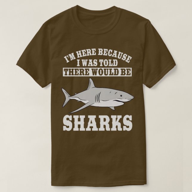 Great White Shark Largest Predator Fish Biologists T-Shirt (Design Front)