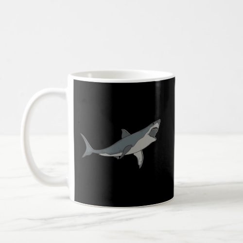 Great White Shark Love Sharks Coffee Mug