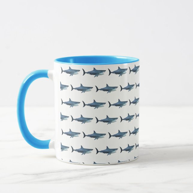 Great White Shark  Mug (Left)