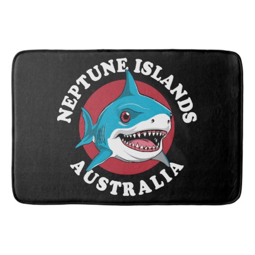 Great White Shark  Neptune Islands Bath Mat
